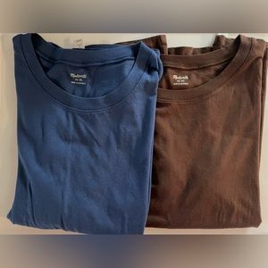 NWT Madewell Northside Vintage tees *SET OF 2* (size XL)